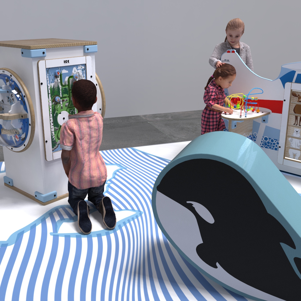 Quest'imagine mostra angolo giochi Arctic L 12 m²