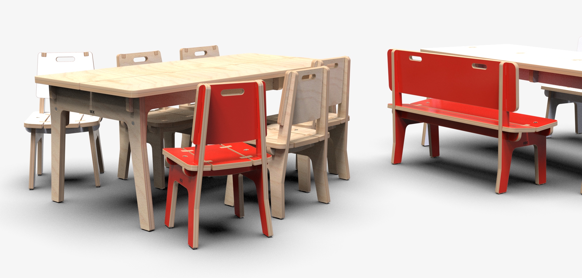 IKC | Mobili per bambini sedie e tavoli