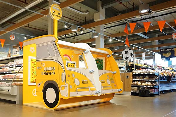 Giocare al Jumbo Klieverik Hengelo con un sistema di gioco IKC personalizzato