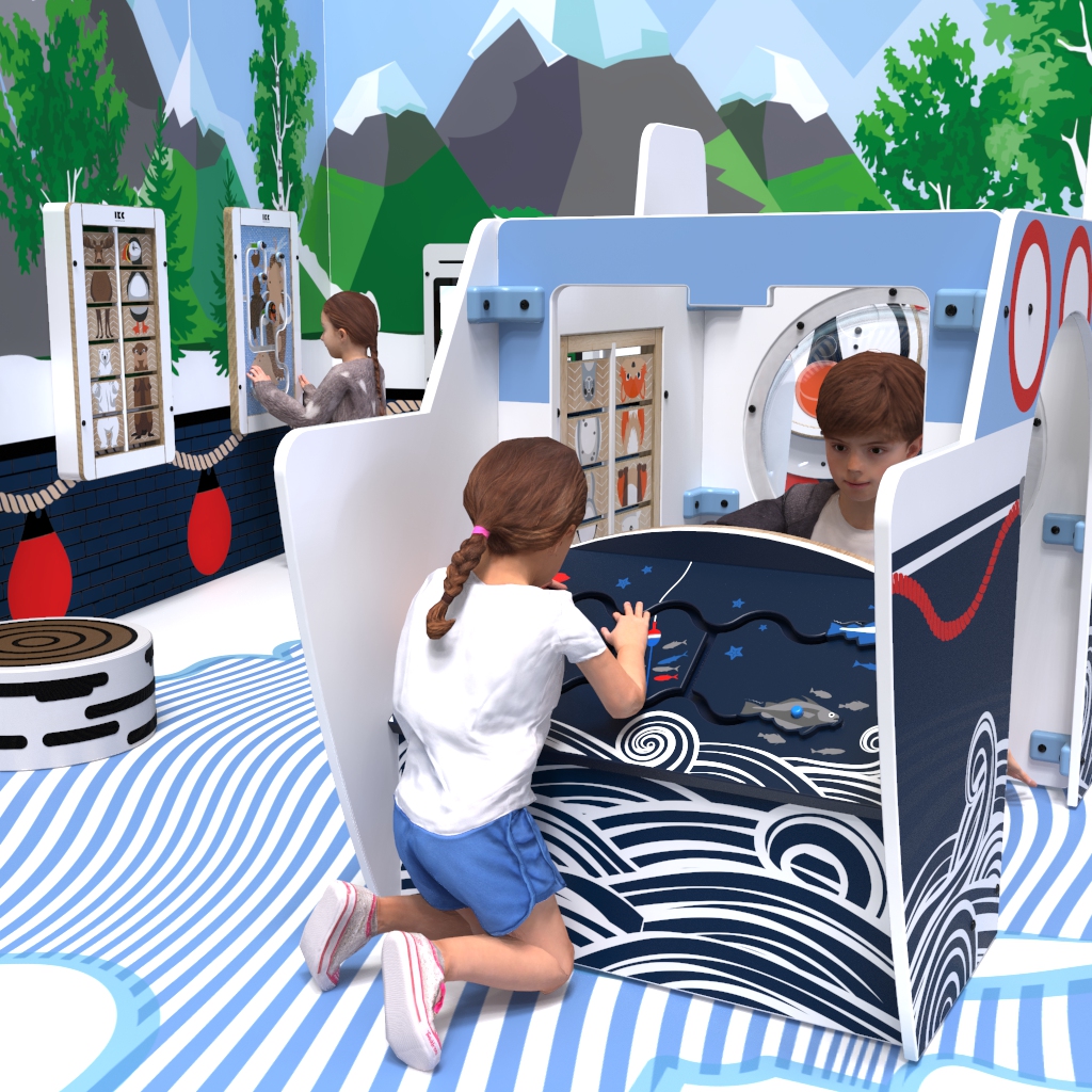 Quest'imagine mostra angolo giochi Arctic L 12 m²