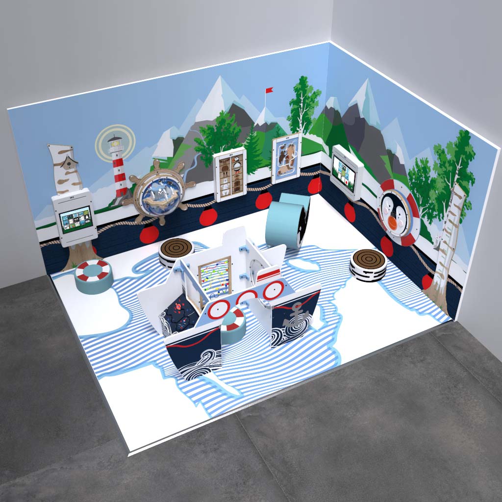 Quest'imagine mostra angolo giochi Arctic L 12 m²