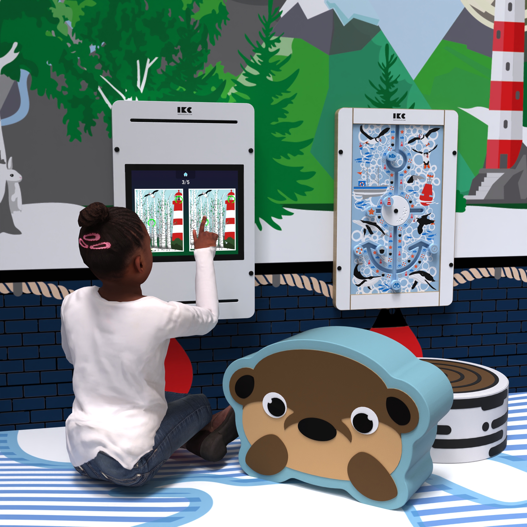 Quest'imagine mostra angolo giochi Arctic S 2 m²