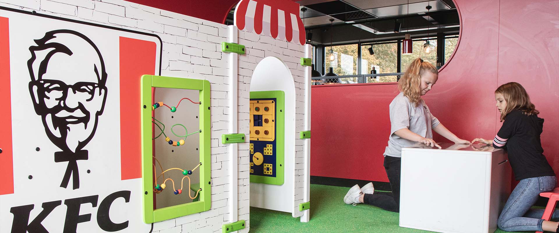 Un angolo per bambini su misura per il tuo fast food Un angolo per bambini su misura per il tuo fast food