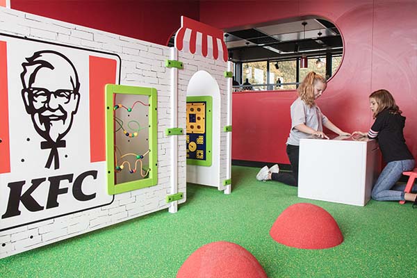 Un angolo per bambini su misura per il tuo fast food Un angolo per bambini su misura per il tuo fast food