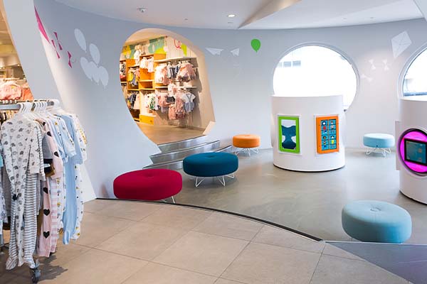 H&M Rotterdam area giochi per bambini H&M Rotterdam area giochi per bambini