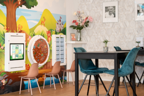 kids corner at waiting room kids corner at waiting room